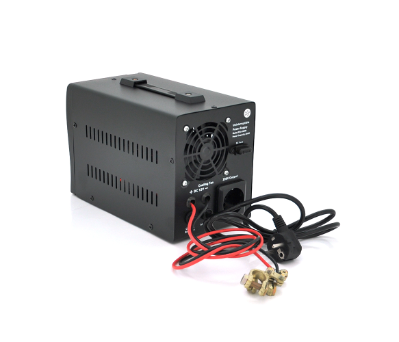 Джерело безперебійного живлення Ritar SK-500VA (300W), DC:145-275V, AC:230V (правильна синусоїда), LED-дисплей, 1Shuko socket, 12V під зовнішню батарею, струм заряду 10/15А, Q4 - Зображення 2