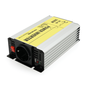 Інвертор напруги RITAR RSC-300, 12V/220V, 300W (правильна синусоїда), 1xShuko, 1xUSB, клемні проводи, BOX, Q20