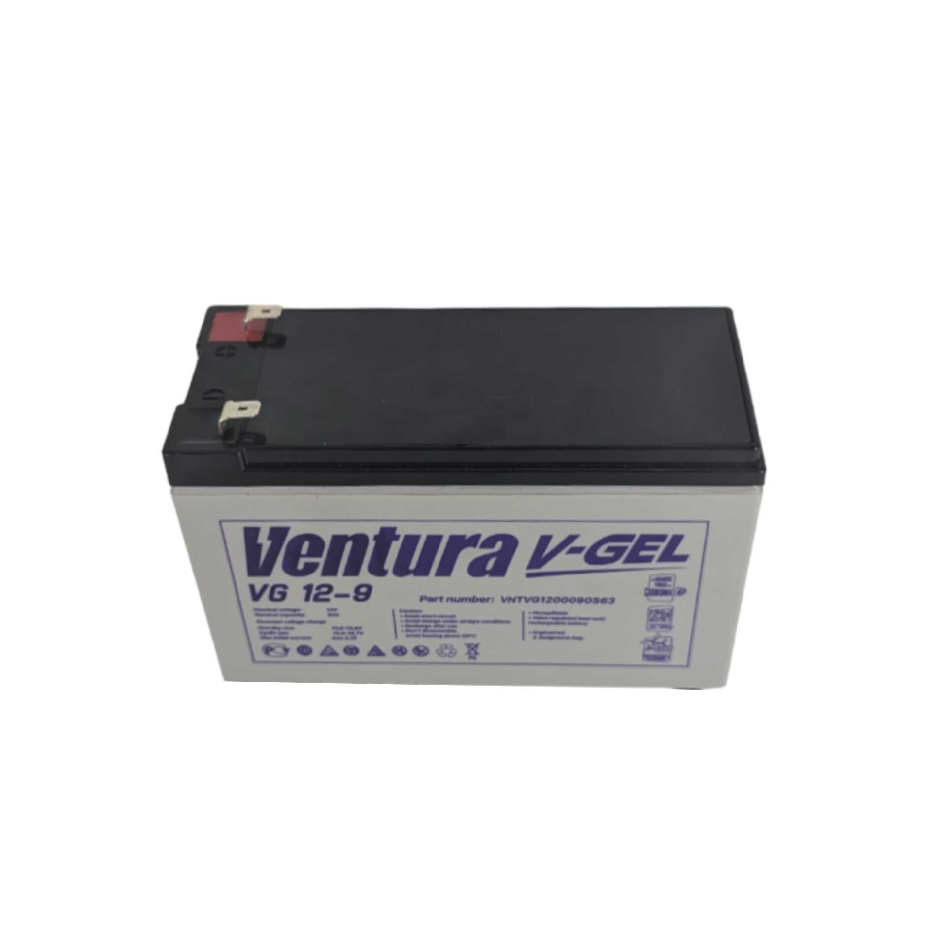 Акумуляторна батарея Ventura VG 12-9 Gel - Зображення 3