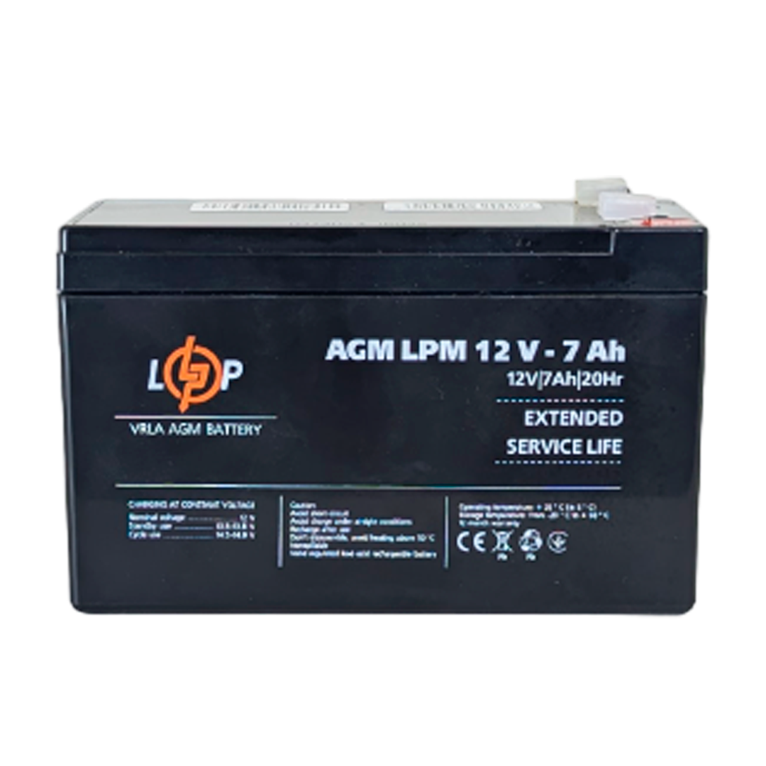 Акумуляторна батарея AGM LPM 12 7Ah
