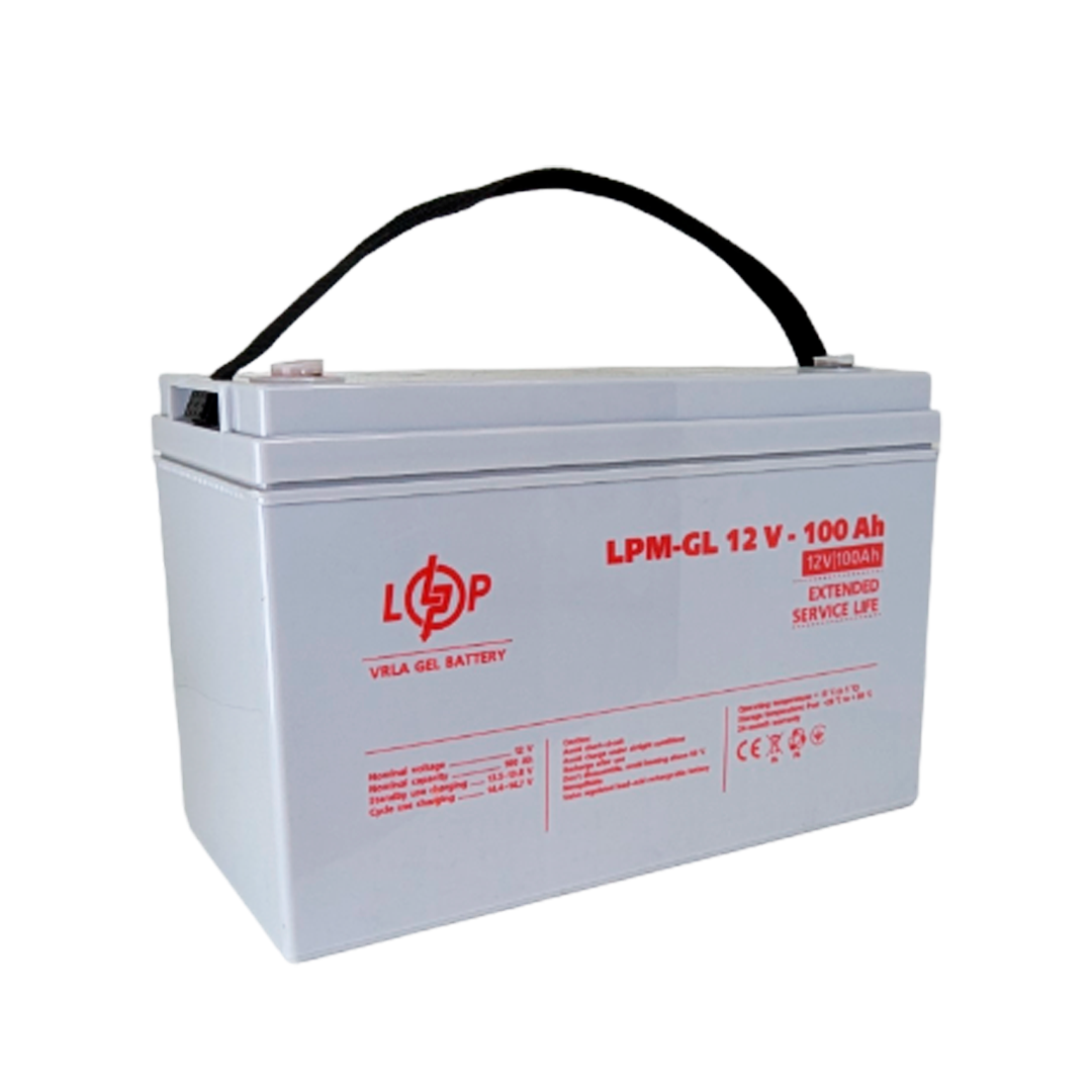 Акумуляторна батарея LPM GL 12 100 - Зображення 2
