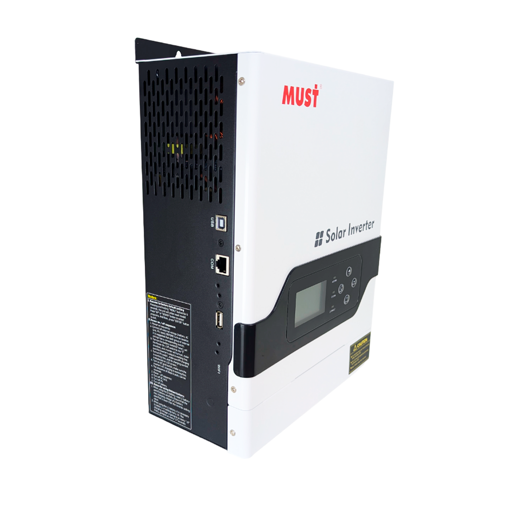 Гiбрiдний інвертор MUST PV18-1512VPM 1.5KW 12V - Зображення 2